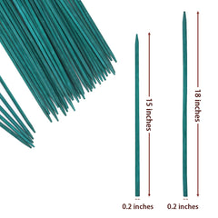 Close-up of GAGINANG bamboo plant stake with smooth surface