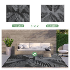 Close-up of GENIMO Outdoor Rug displaying fine stitching and edges
