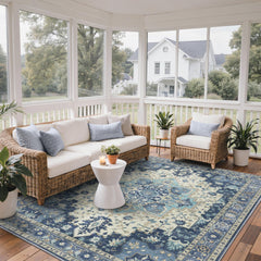 Close-up of GENIMO rug texture and pattern
