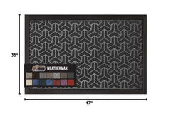 Close-up of GORILLA GRIP WeatherMAX Door Mat textured surface