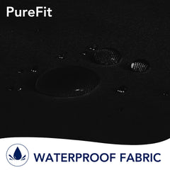 Close-up of grommet detail on PureFit outdoor curtains