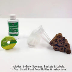 Close-up of grow sponges included in AeroGarden Grow Anything Seed Pod Kit