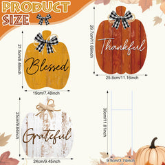 Close-up of H-shaped bracket for Weysat pumpkin yard signs