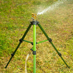 Close-up of Hourleey brass impact sprinkler nozzle
