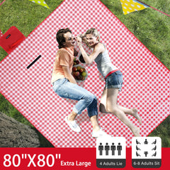 Close-up of HX&OD Picnic Blanket waterproof bottom