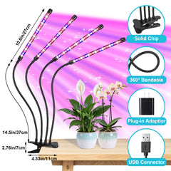 Close-up of Hywyimlait plant grow light showing LED beads