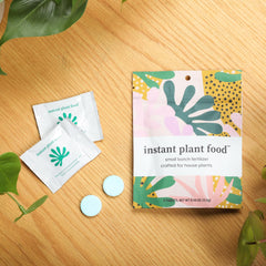 Close-up of INSTANT BIOLOGICS self-dissolving fertilizer tablet