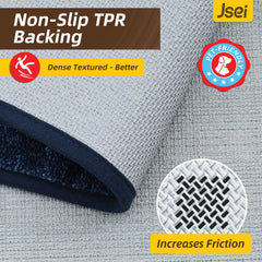 Close-up of JSEI Door Mat's exquisite pattern