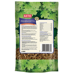 Close-up of Kaytee Mealworms showing texture