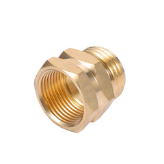Close-up of Kbrotech Brass Garden Hose Adapter rubber washer