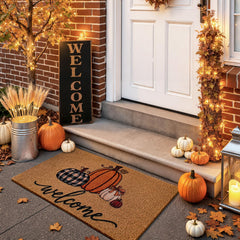 Close-up of Kelarea Fall Door Mat texture and pattern