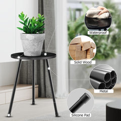 Close-up of KINNARY plant stand legs