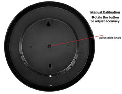 Close-up of Lirches thermometer's calibration coil