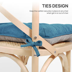Close-up of Love's Cabin Memory Foam Chair Cushion texture