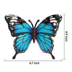 Close-up of LSFFM butterfly decoration with adjustable wings