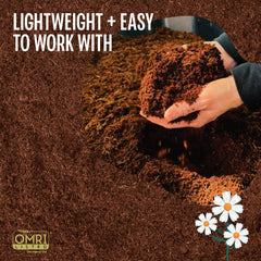 Close-up of MagJo Coco Coir texture