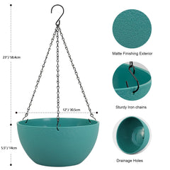 Close-up of Meowell hanging planter drainage holes