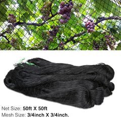 Close-up of OGORI bird netting 3/4 inch mesh