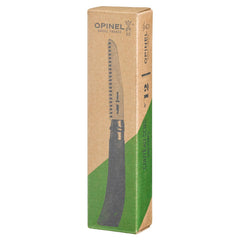 Close-up of OPINEL Folding Saw blade and handle