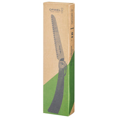 Close-up of OPINEL saw blade showing sharp teeth