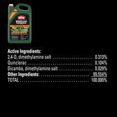 Close-up of Ortho WeedClear Lawn Weed Killer spray nozzle