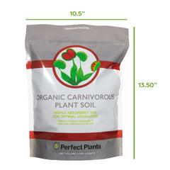Close-up of Perfect Plants Carnivorous Plant Soil texture