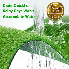 Close-up of PICK FOR LIFE artificial grass turf texture