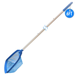 Close-up of Poolvio Leaf Skimmer Net fine nylon mesh