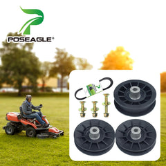 Close-up of POSEAGLE 532194326 Idler Pulley dimensions