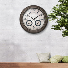 Close-up of Presentime clock showing luminous clock face