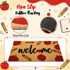 Close-up of Prewplam Classroom Welcome Door Mat texture
