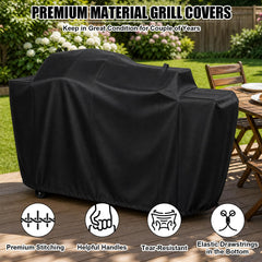 Close-up of QuliMetal Grill Cover fabric and stitching