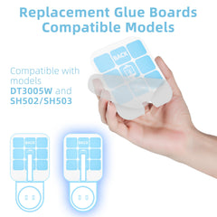 Close-up of Raindot Fly Trap Refill adhesive sheet