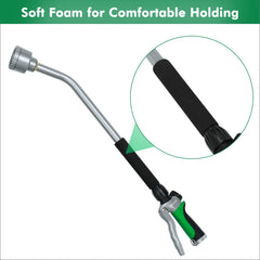 Close-up of Restmo watering wand's flow control knob