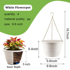 Close-up of RooTrimmer hanging planter with drainage hole