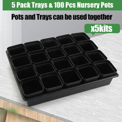Close-up of RooTrimmer nursery pot dimensions and design