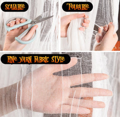 Close-up of RunNico Halloween Creepy Cloth texture
