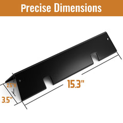 Close-up of Rushare Flavorizer Bars showcasing durable steel material