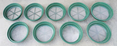Close-up of SE sifting pan wire mesh size 1/100 inch