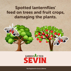 Close-up of Sevin Insect Killer spray nozzle