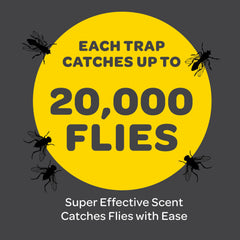 Close-up of SEWANTA Fly Trap bait before setup
