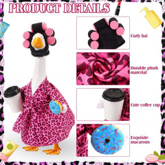 Close-up of Shyyween Goose Outfit with donuts and headpiece