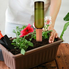 Close-up of SiliFine Terracotta Watering Spike