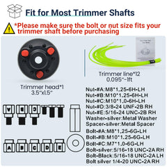 Close-up of SIMUSI trimmer head showing durable construction