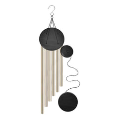 Close-up of SIONMYTF wind chime tubes showing craftsmanship