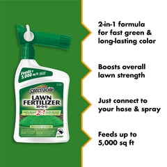 Close-up of Spectracide Lawn Fertilizer hose-end sprayer