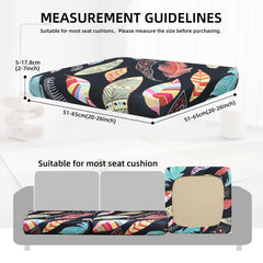 Close-up of SUKAIKEQA cushion cover showing stretchy fabric