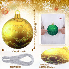 Close-up of Sumind Christmas outdoor ornament showing vibrant design