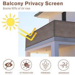 Close-up of SUNNY GUARD privacy screen's grommets