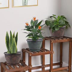 Close-up of Svxtoby plant pot drainage holes